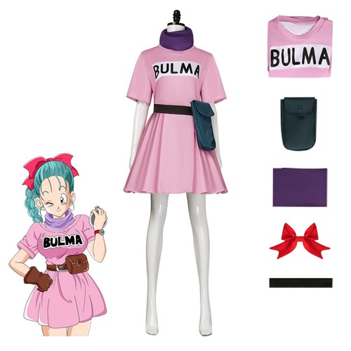 Anime dragon ball bulma - anime, dress