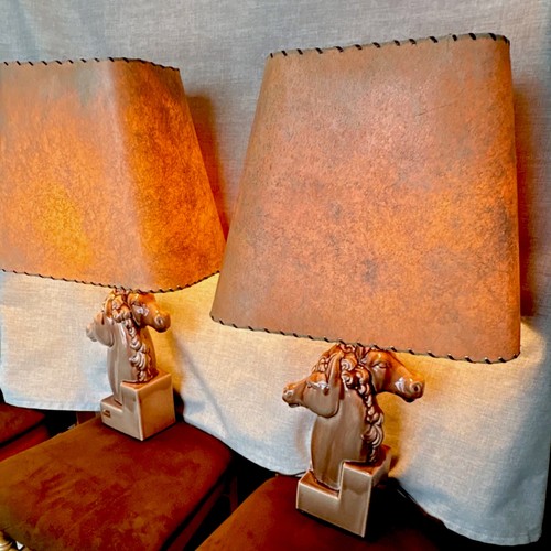 Lamps phil mar ceramic horse - lamps,