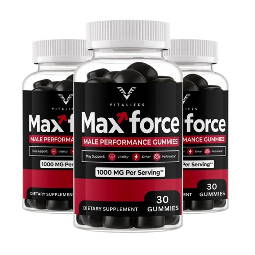 Max force gummys - (3,