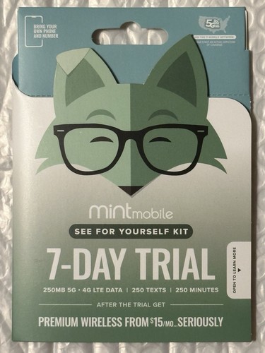 Mint mobile day trial - 7-day, sim