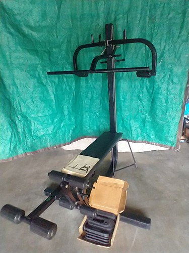Used soloflex home gym leg - soloflex, w/