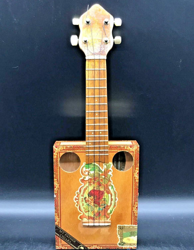 Custom cuban cigar box ukulele - cigar,