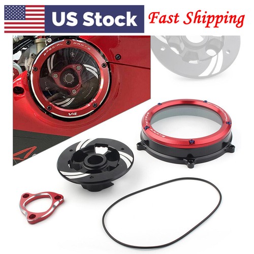 Red clutch cover protector - red,