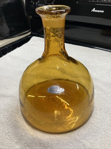 Vintage mcm blenko - blenko, glass