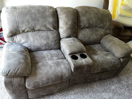Double recliner loveseat - double, w/