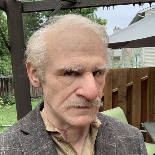 Halloween old man grandpa - man, face