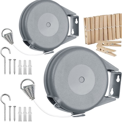 15m retractable washing line - 15m,