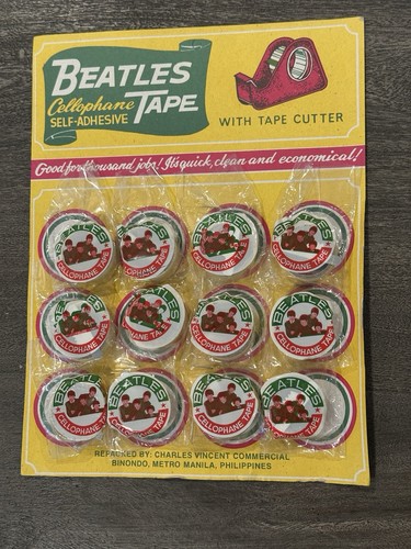 Vintage beatles cellophane - vintage,
