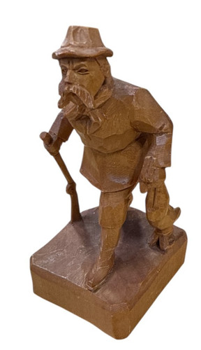 Vintage hand carved wood - vintage,