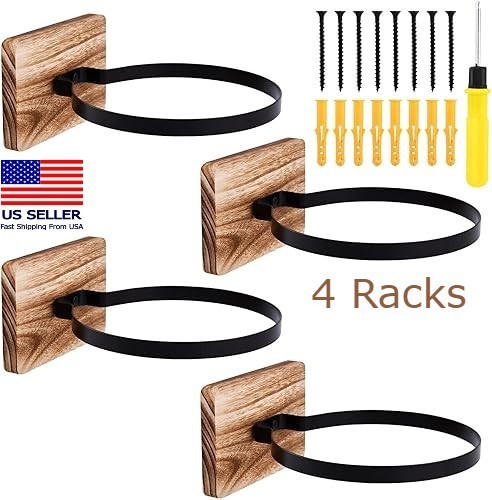 4pcs wall mount ball holder - wall,