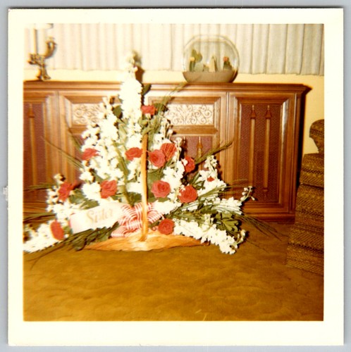 Vtg color snapshot funeral - vtg,