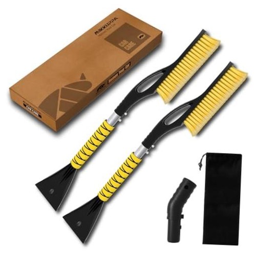 Snow brush and - and, ice