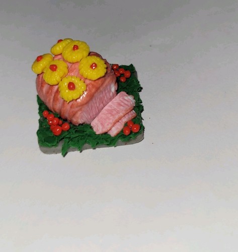 Dollhouse baked ham - dollhouse,