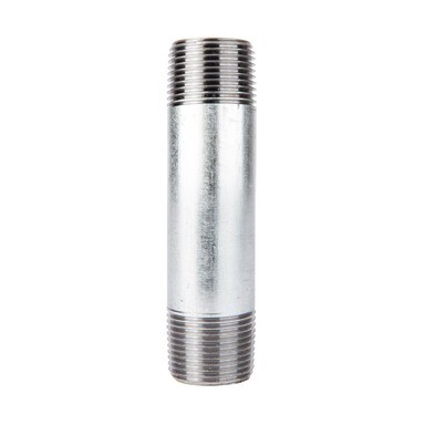 Nipple galv - galv, 3/8"x4"""