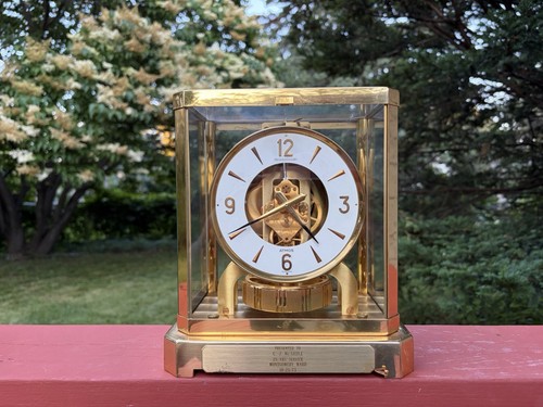 Jaeger coultre atmos brass - le,