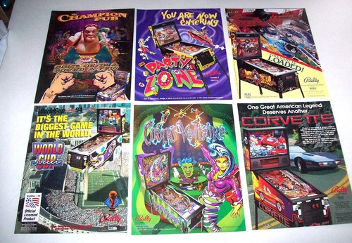 Pinball flyer set party - set, zone