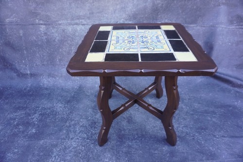 Catalina island tile table - island, in