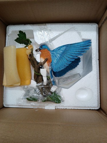 Danbury mint blue bird - blue, "the