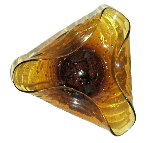 Vtg mcm amber depression - amber,