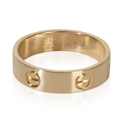 Cartier yellow gold love ring - ,