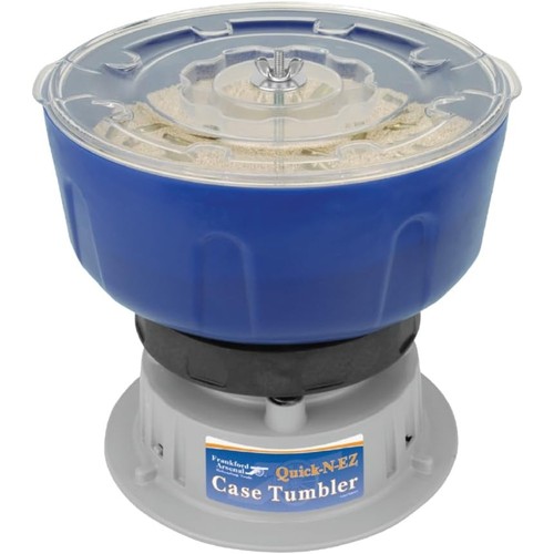 Quick and easy vibratory case - and,