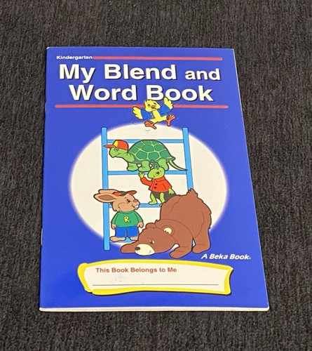 Abeka blend and word - blend, book