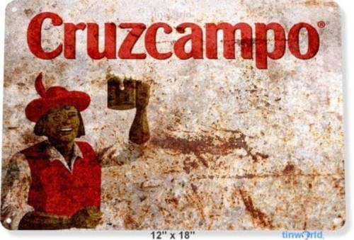Tin metal signs - tin,