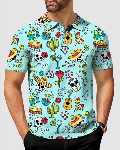Men golf polo fiesta - men's, time