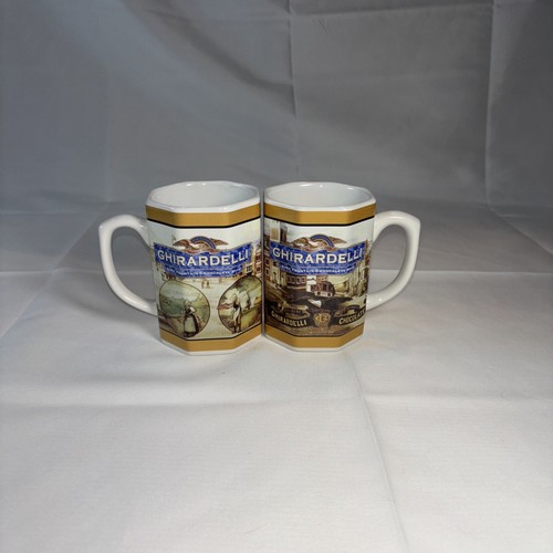 Ghirardelli company mugs - ghirardelli, (2)