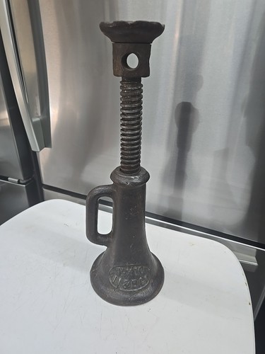 Vintage locomotive screw jack - vintage,