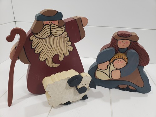 Hand painted wooden - hand,