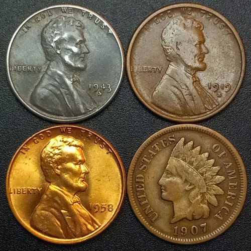 Coins indian head - us,