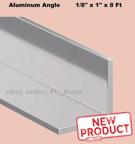 Aluminum angle 1 x - angle, 1"
