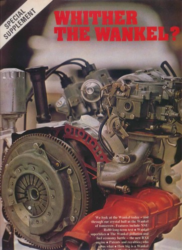 Wankel engine supplement 1974 - supplement,