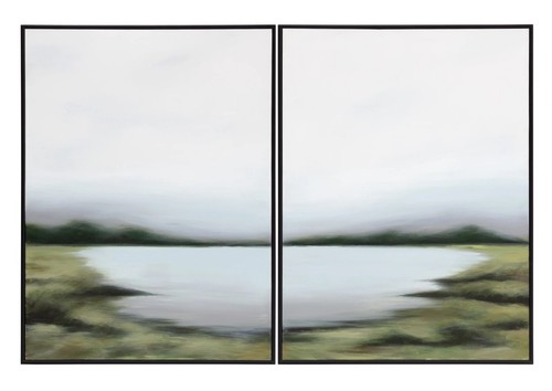 Sunpan lakeside views - views, art