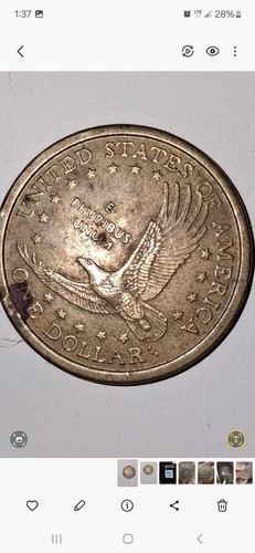 2000 sacagawea dollar coin - 2000, p