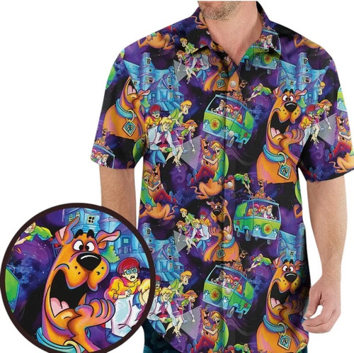 Scooby doo hawaiian - doo, button