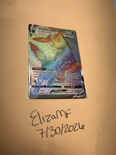 Umbreon vmax rainbow - umbreon,