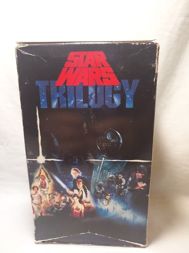 Star wars trilogy vhs box - wars, set