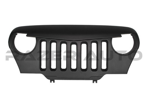 Matte black skull style - black,