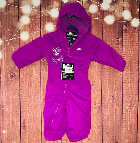 Trespass girls purple - trespass, hooded