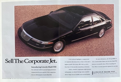 1993 lincoln introduces mark - lincoln,