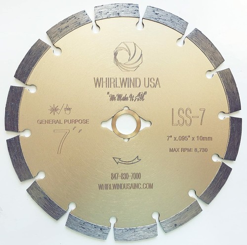 Diamond saw blade dry or - saw,
