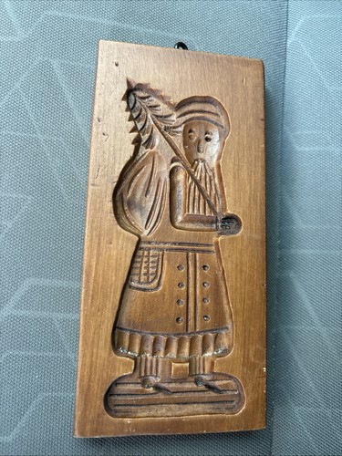 Vtg hand carved wooden dutch - vtg,