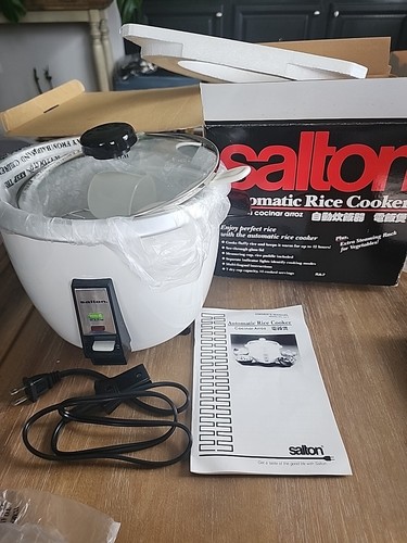 Salton rice cooker - rice,