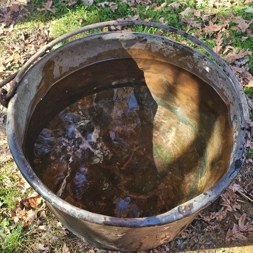 Heavy copper kettle apple - kettle,