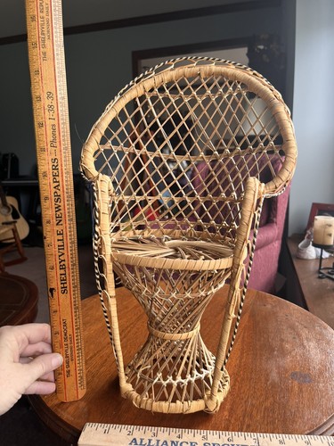 Wicker rattan small - rattan, vintage