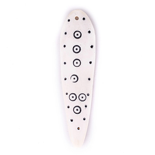 White shaman pendant kenya - shaman,