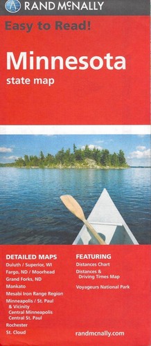 State map minnesota easy - map,