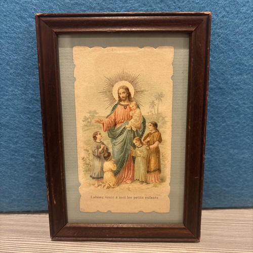 Vintage jesus holy card - holy,